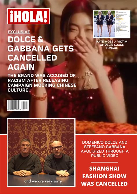 dolce gabbana crisis in china|dolce & gabbana China.